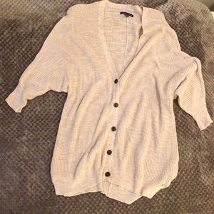 AEO Slouchy Quarter Sleeve Sweater